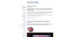 Desktop Screenshot of blog.lewissykes.info